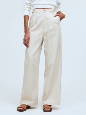 Madewell Harlow Wide-Leg Pant Harvest Moon Size 10